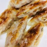 もやし入り焼き餃子